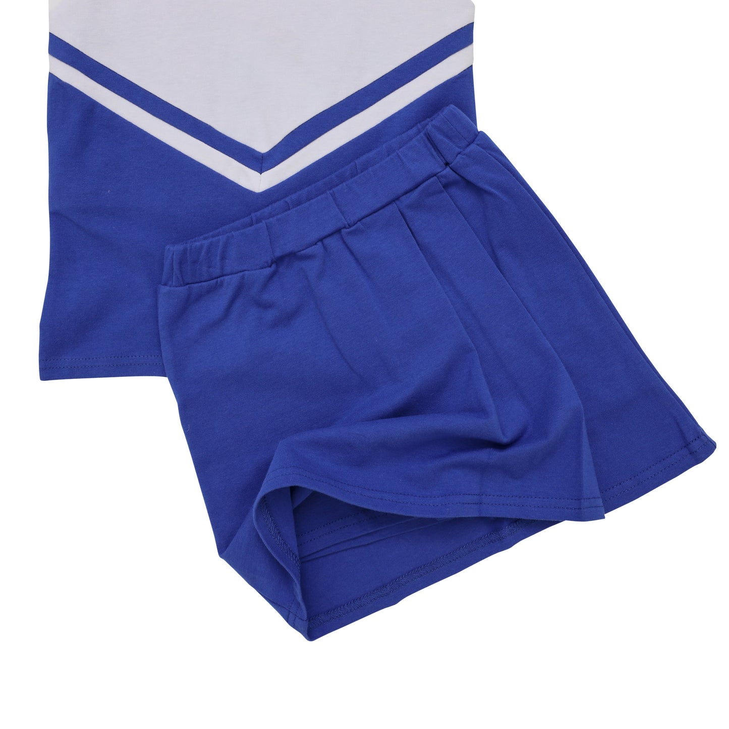 GameDay Cheer Uniform Skort Set - Royal Blue (2)