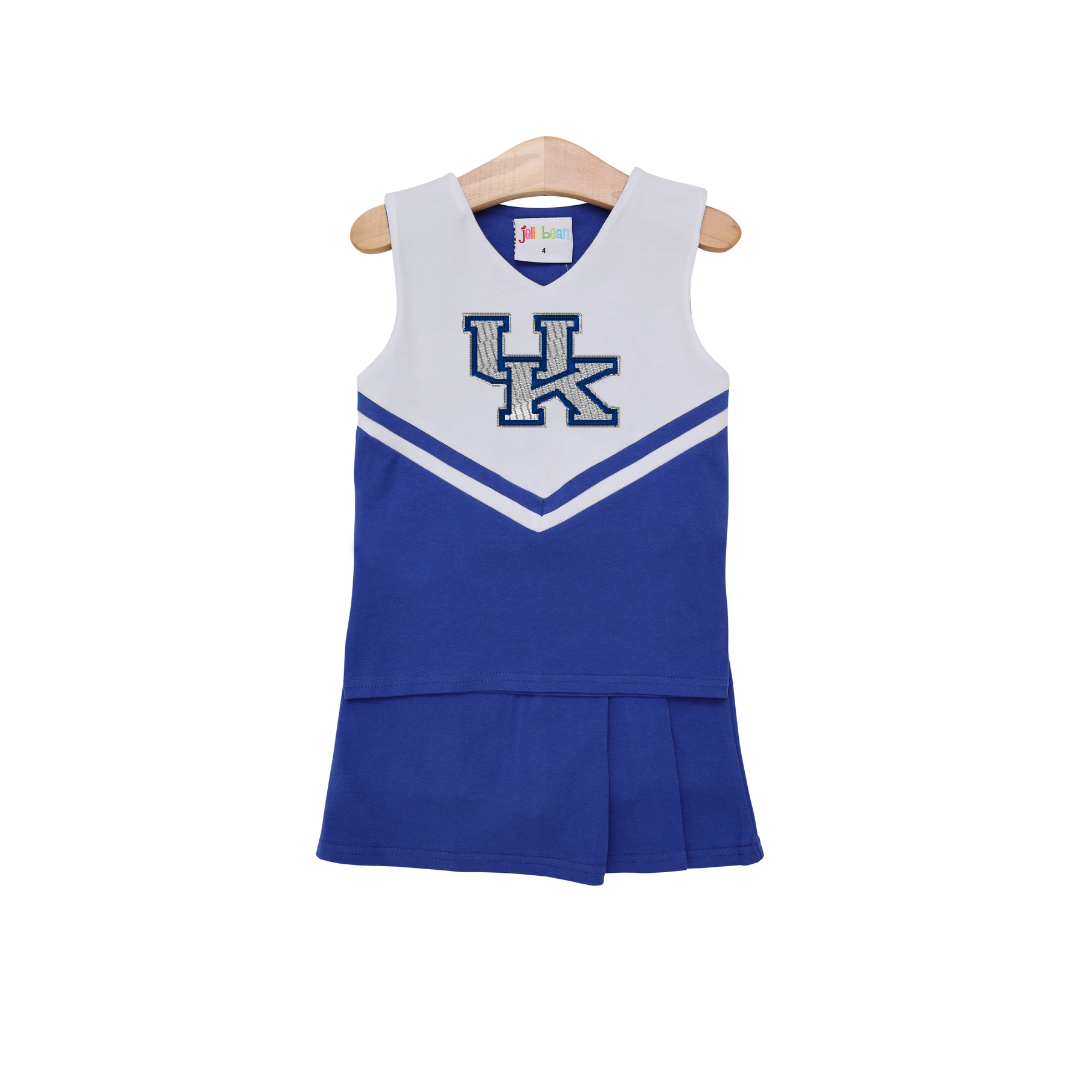 GameDay Cheer Uniform Skort Set - Royal Blue (2)