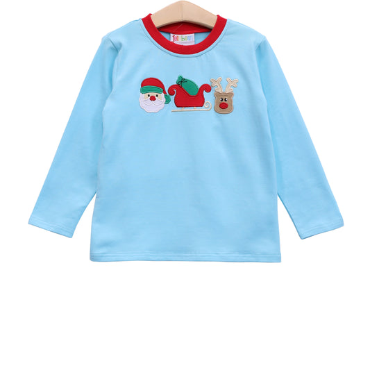 Christmas Holiday Trio Long Sleeve Shirt