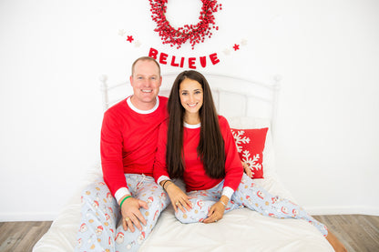 Christmas Jammies Unisex 2-piece Adults