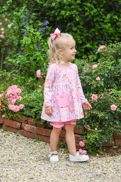 Poppy Floral Bloomer Set - Children's Floral Bloomer Set